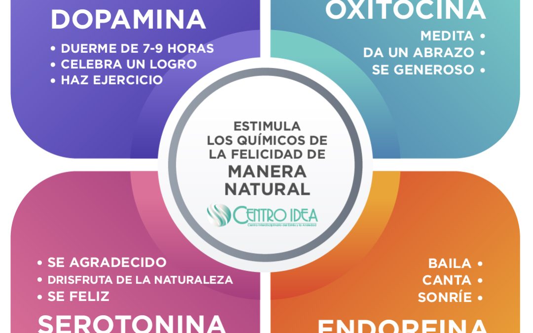 Estimula los químicos de la FELICIDAD de manera NATURAL